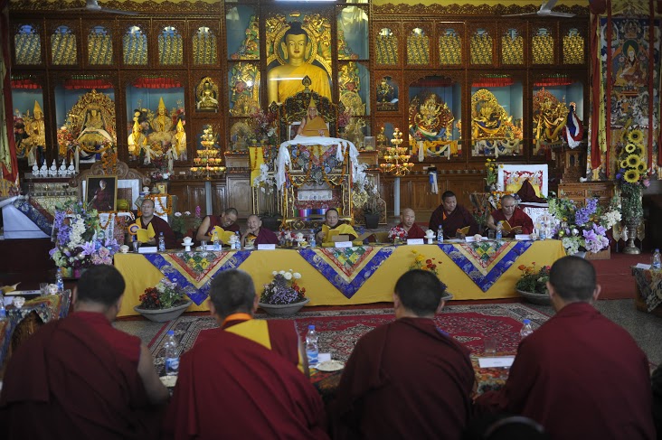 2016.02.25, Thurs. Tibetan Scholars' Seminar on HHDL's Life Achieviements & His Thoughts Org. by Gelukpas, Gyutoe, Sithpur, H.P. India.